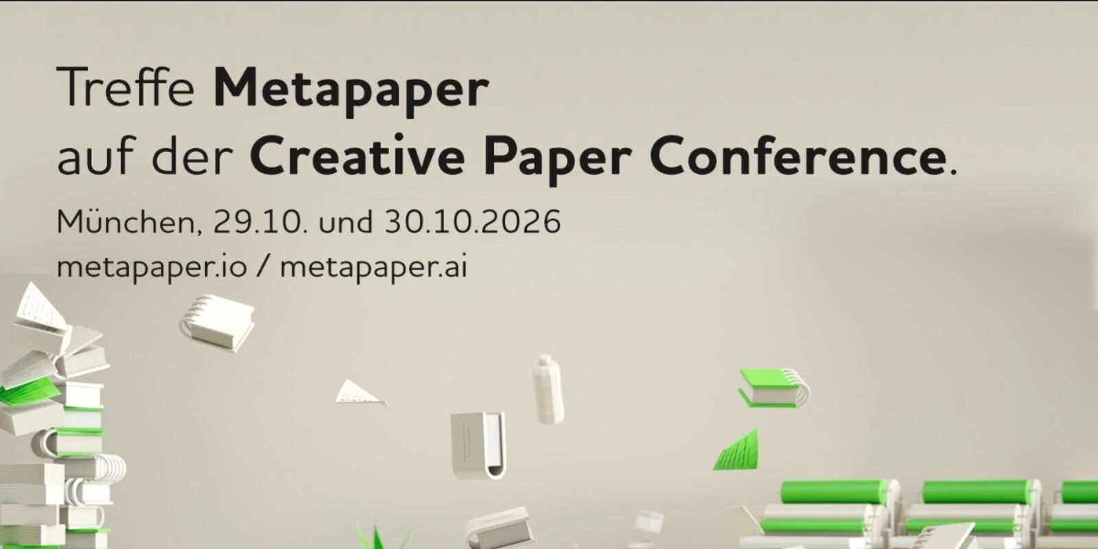 Metapaper auf der Creative Paper Conference